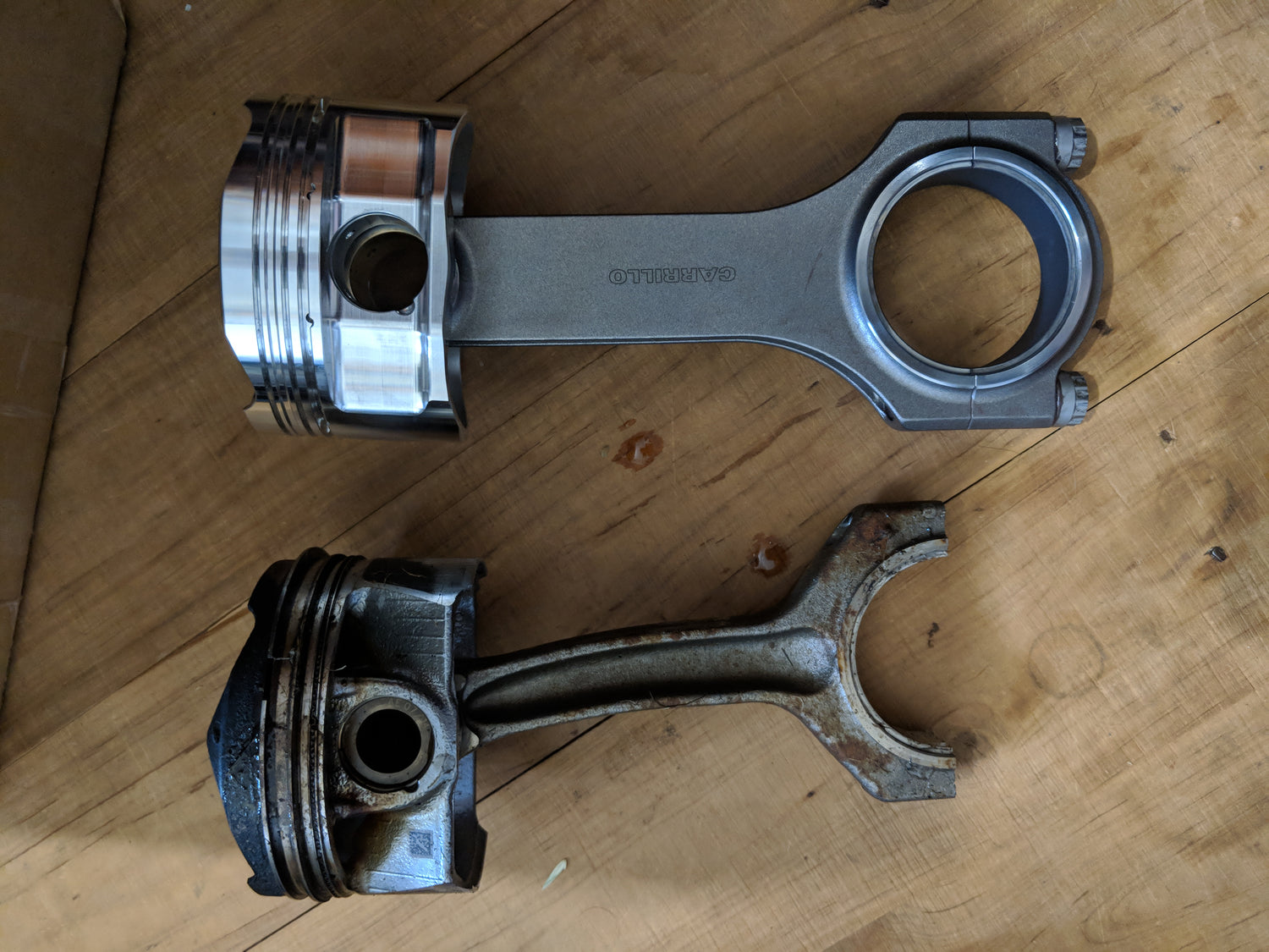 Bent BMW N20 Con Rod