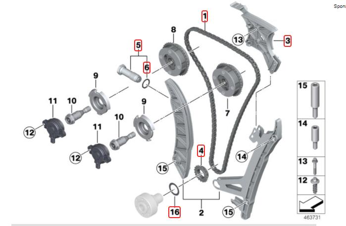 BMW N20 Timing Chain Repair Kit - Navardi Tuned